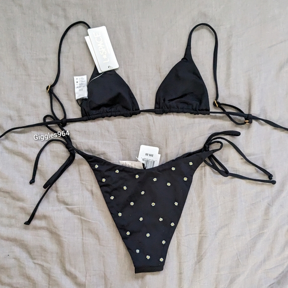 L*Space Brittany Lennox String Bikini Set - Picture 2 of 6